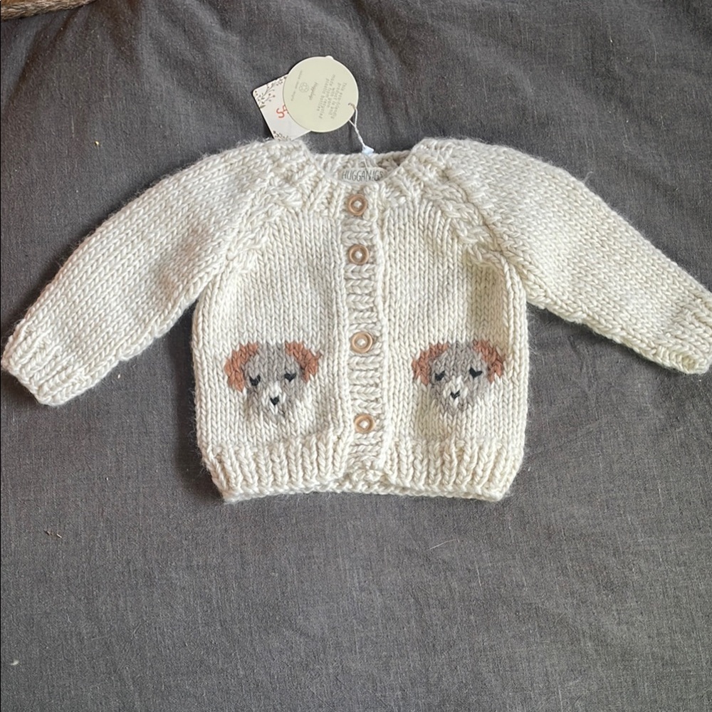 NWT Huggalugs Baby Sweater